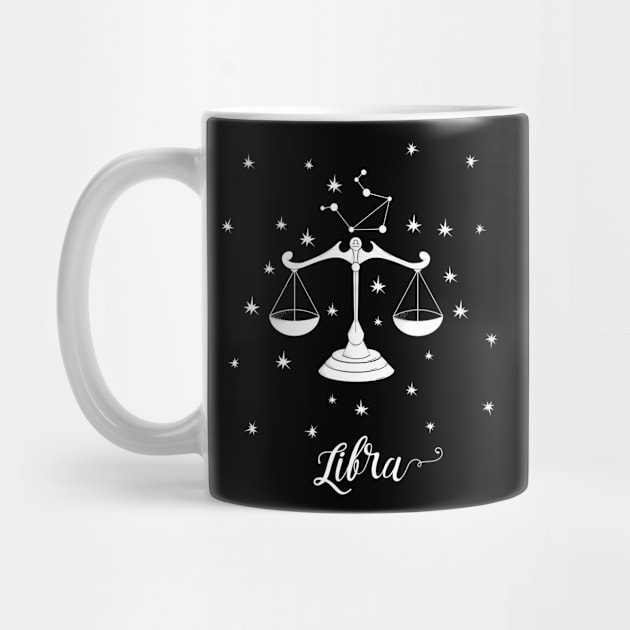 Libra Zodiac Sign Constellation by letnothingstopyou